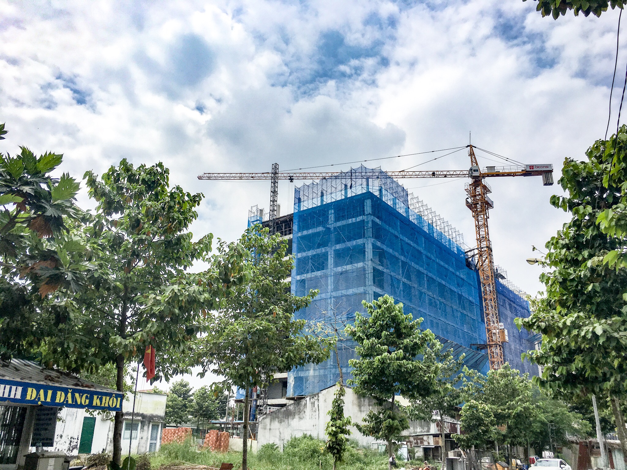 Khởi công nhà phố liên kế A1 tại KDC Hiệp Thành III