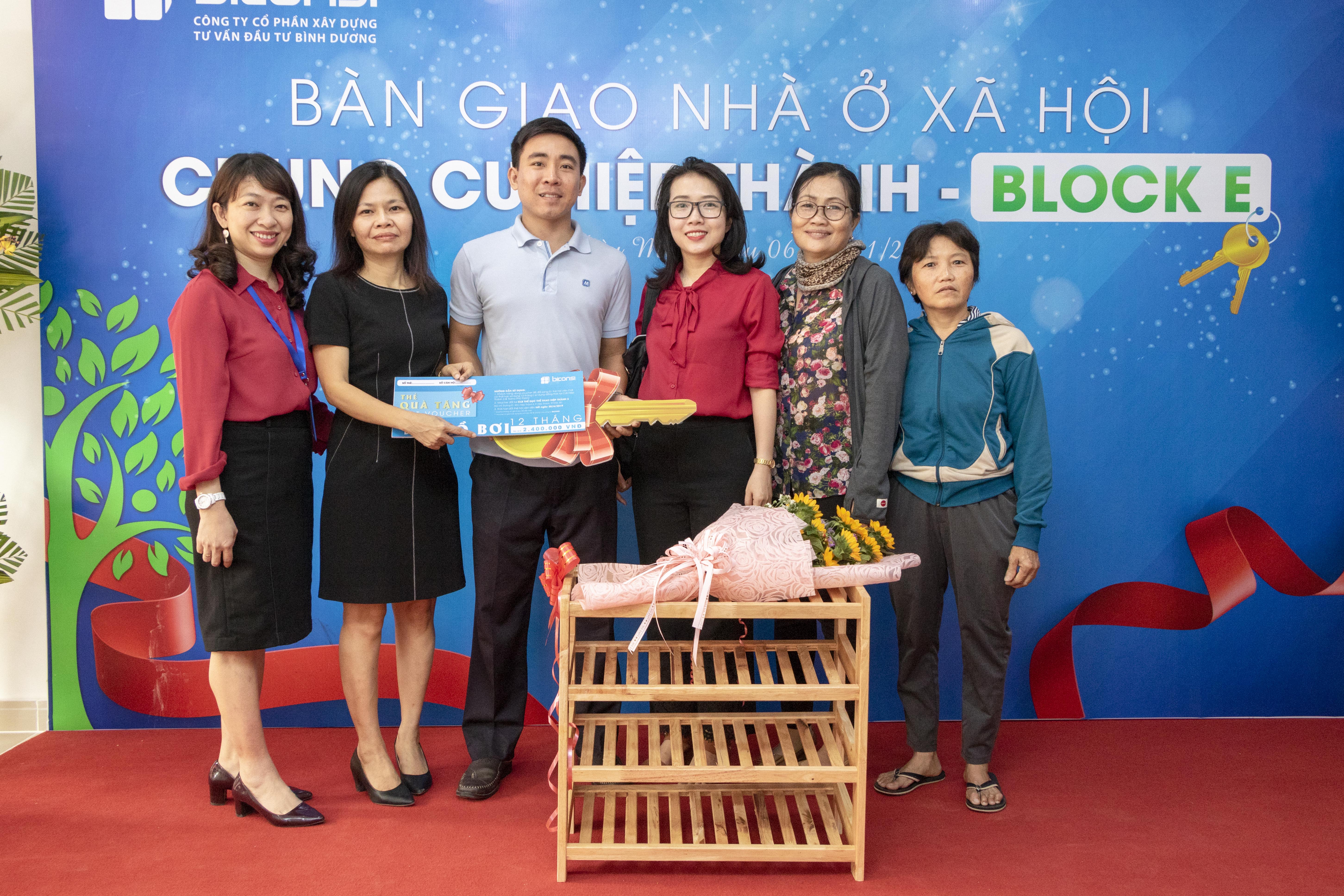 Bàn giao căn hộ Nhà ở Xã Hội block E Chung cư Hiệp Thành block E