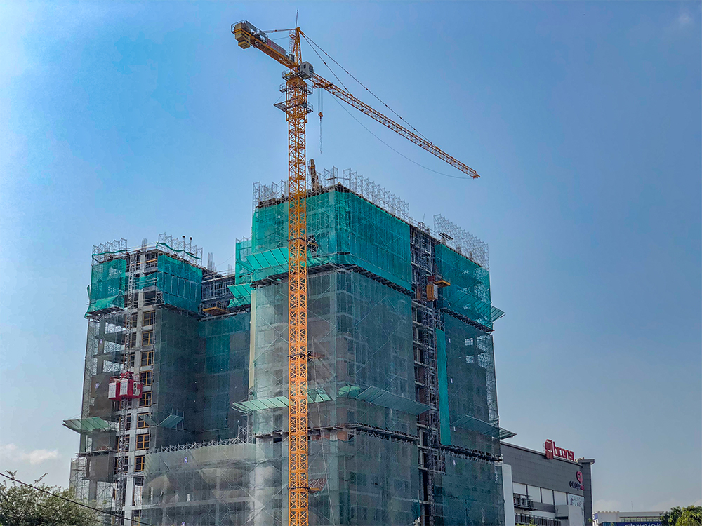 Cập nhật tiến độ xây dựng Biconsi Tower tháng 3/2019