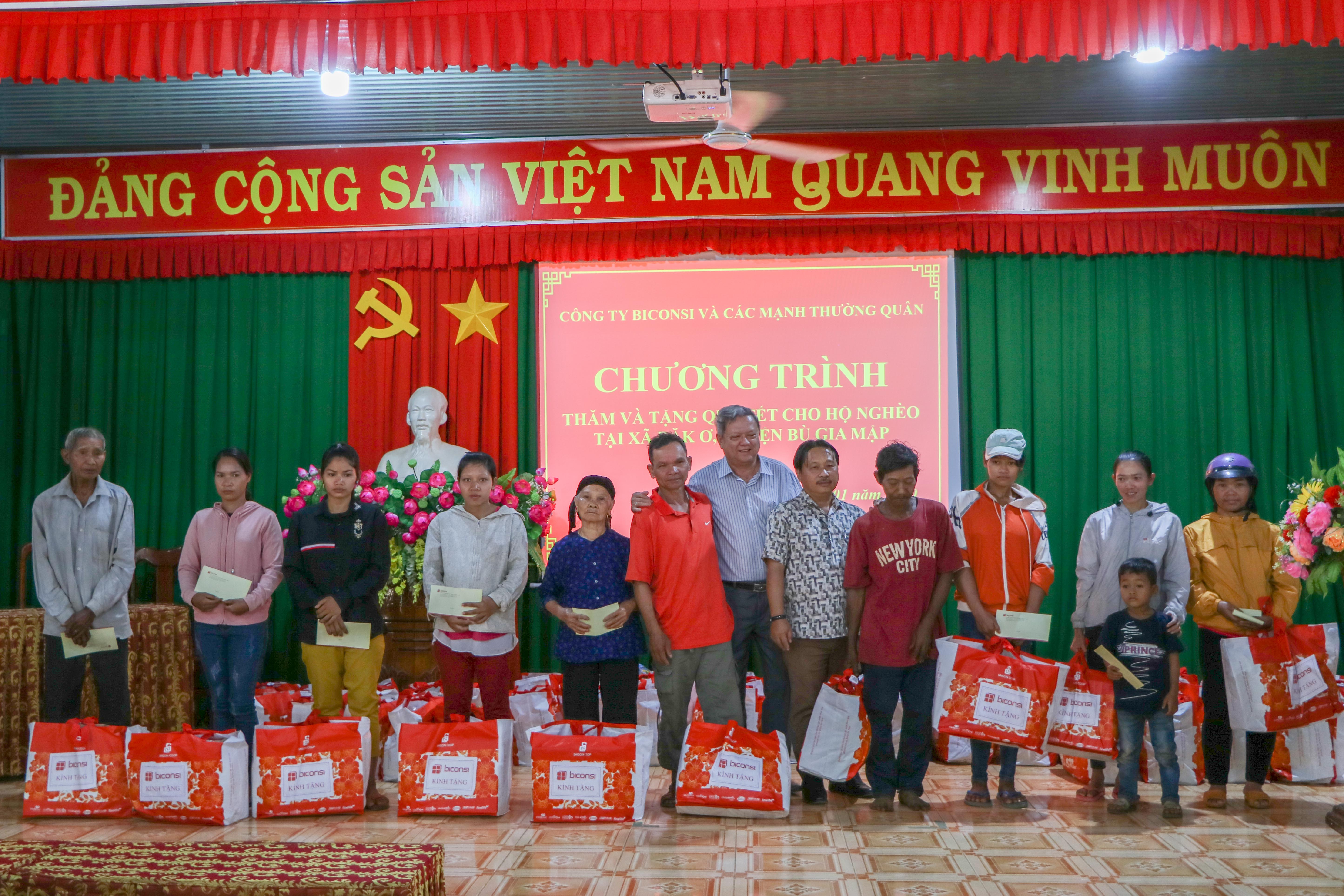 Chương trình “Tặng Quà Tết – Trao Yêu Thương 2020” cùng Biconsi Group và các mạnh thường quân tại Huyện Bù Gia Mập (Bình Phước)