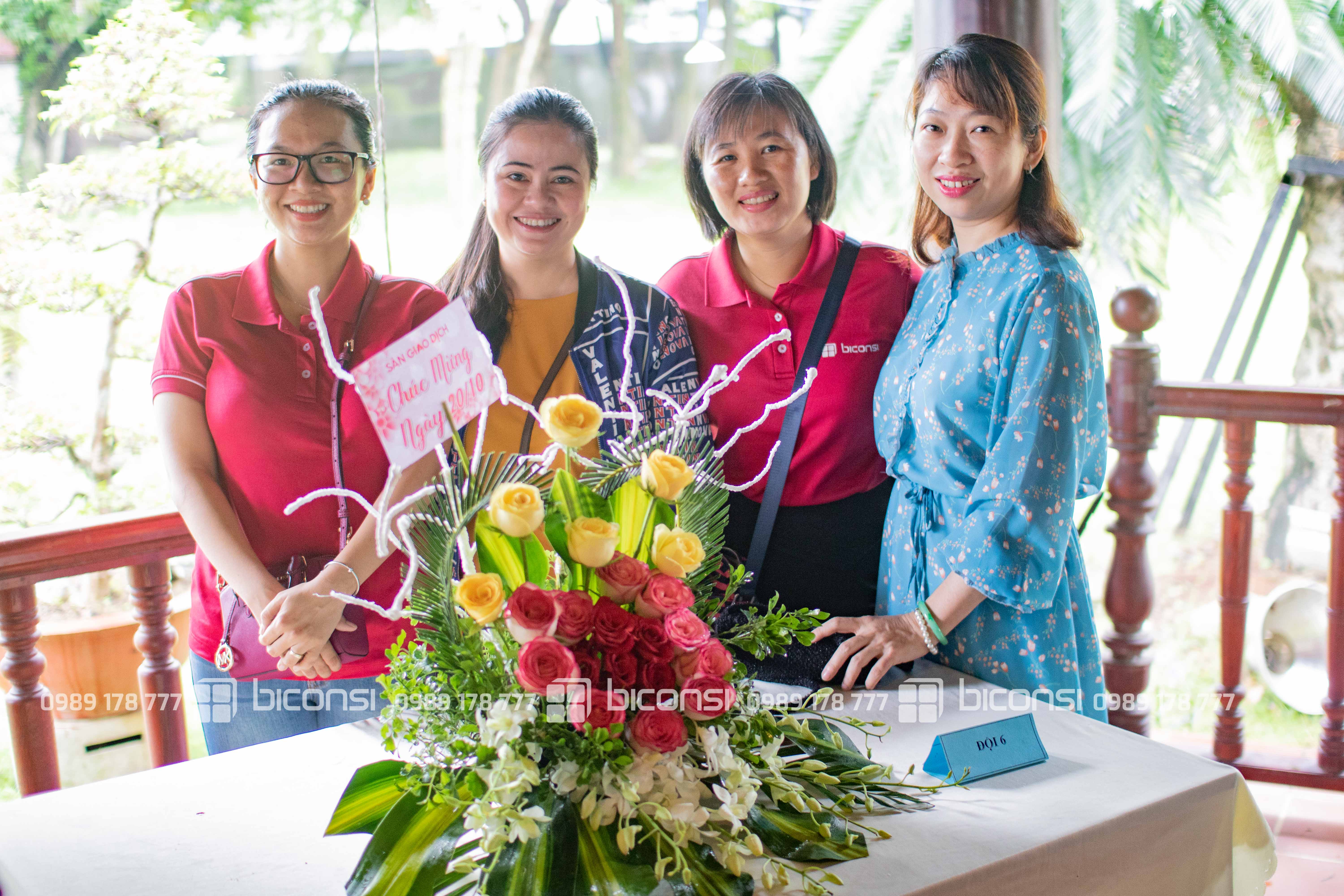 Công đoàn Biconsi Group họp mặt Kỷ niệm 90 năm Ngày thành lập Hội Liên Hiệp Phụ Nữ Việt Nam tại Nhà hàng Tiamo Phú Thịnh