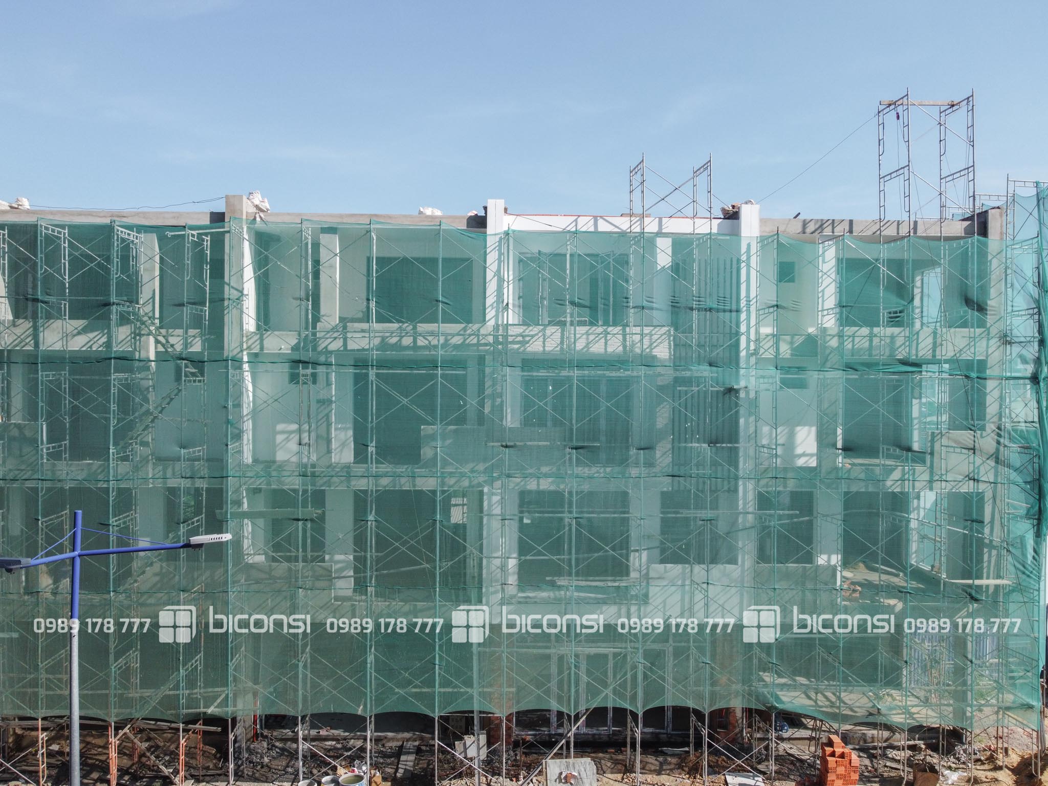 Tiến độ xây dựng khu nhà ở Phú Lợi (Tp. Thủ Dầu Một) - Tháng 12/2020