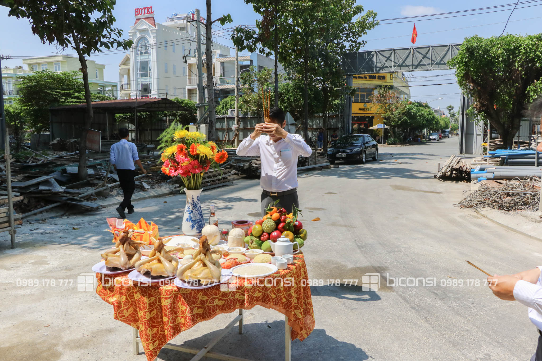 Cúng khởi công đầu năm các dự án bất động sản của Biconsi Group