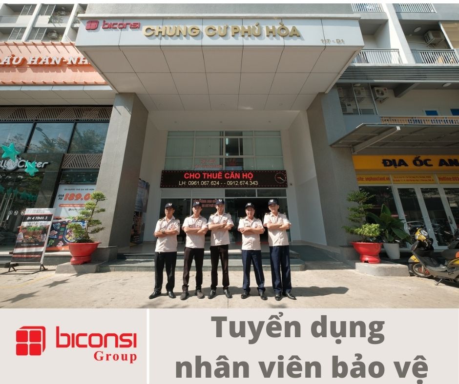 Tuyển dụng nhân viên bảo vệ