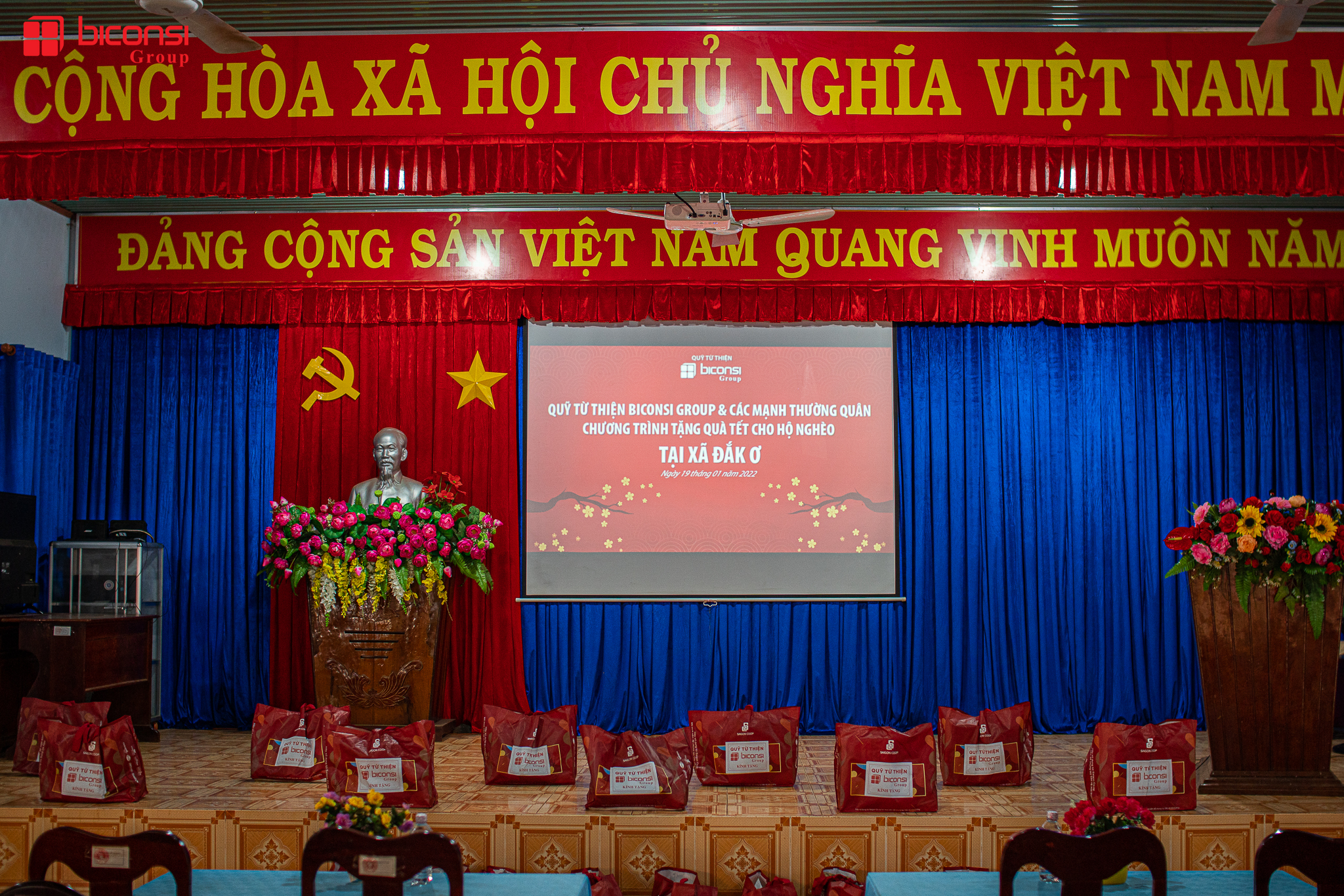 Xuân Yêu Thương 2022 - Mang nụ cười đến với các hộ nghèo xã Đắk Ơ và xã Bù Gia Mập (H. Bù Gia Mập, Bình Phước)