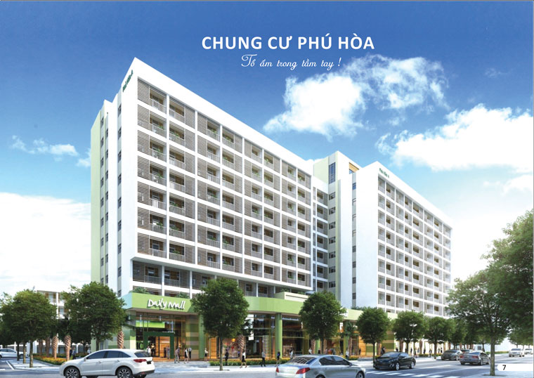 Cho thuê mặt bằng thương mại tại Chung cư Phú Hòa